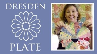 Dresden Plate Tutorial  Quilting Made Easy [upl. by Tallbott613]