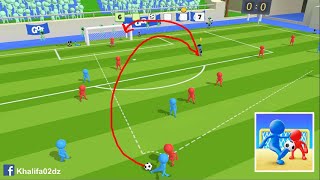 Super Goal  Soccer Stickman  Gameplay Walkthrough Part 1 Android [upl. by Mercorr909]