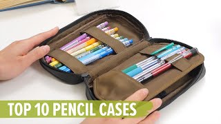 Top 10 Pencil Cases [upl. by Boggers773]