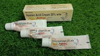 aziderm 20 cream review [upl. by Akcimehs661]