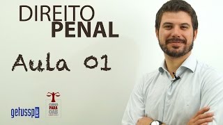 Aula 01  Direito Penal  Aplicação da Lei Penal  Parte I [upl. by Meean]