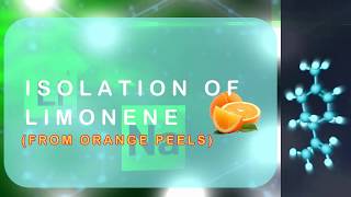 Extracting limonene from Oranges [upl. by Aticnemrac]