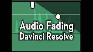 Fading Audio with Davinci Resolve [upl. by Sashenka]