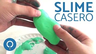 SLIME CASERO SIN BORAX muy fácil de hacer [upl. by Eehsar]