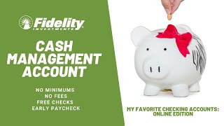 What is a Cash Management and How to Open one in Fidelity [upl. by Amice462]