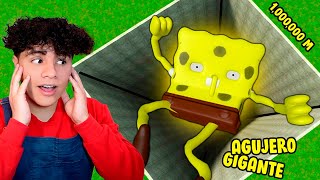 BOB ESPONJA VS AGUJERO GIGANTE [upl. by Newbill300]