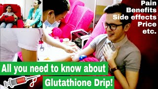 GLUTATHIONE DRIP Side Effects amp Benefits Explained by Expert [upl. by Russo]