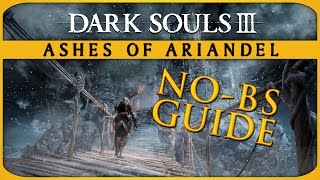 Dark Souls III Ashes of Ariandel All Items and Bonfires NoBS Guide [upl. by Nizam983]