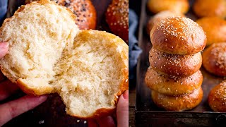 How to make brioche buns  The PERFECT Burger Bun Recipe [upl. by Enajiram788]