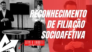 DIREITO DE FAMÍLIA Reconhecimento de filiação socioafetiva [upl. by Anilas112]