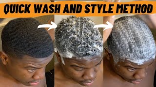 Quick Wash and Style Method  360 Waves Tutorial [upl. by Fredella]