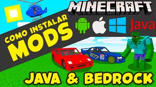 ⚙️ COMO INSTALAR ADDON MODS NO MINECRAFT  PC E CELULAR Forge Fabric Modpacks e Addons [upl. by Rehpotirhc]