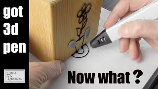 Beginners guide to 3D pen use  part 1  Getting started [upl. by Patrice]