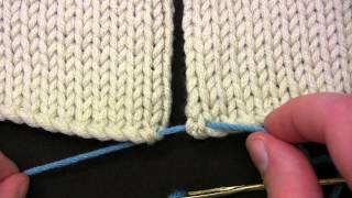 Berroco How to Mattress Stitch [upl. by Millur]