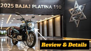 NEW Bajaj Platina 110 ABS 2025 Finally Launched [upl. by Naek]