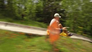 Alpine Slide at Lutsen Mountains [upl. by Hills]