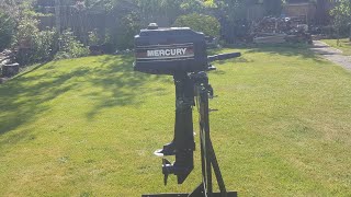 Mercury 4hp 2 stroke outboard [upl. by Atir]