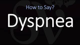 How to Pronounce Dyspnea CORRECTLY Meaning amp Pronunciation [upl. by Magen]