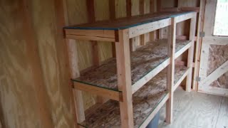 How to Build Easy and Strong Storage Shelves [upl. by Siroved518]