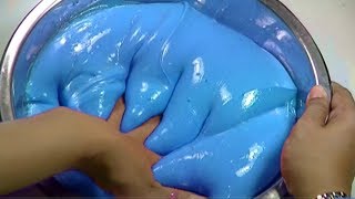 El SLIME GIGANTE más FACIL del MUNDO  PEGAMENTO con borax [upl. by Ytsirhk]