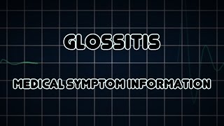 Glossitis Medical Symptom [upl. by Sherrill]