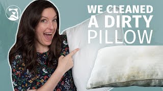 How To ACTUALLY Wash Dirty Pillows StepByStep Guide [upl. by Noswal531]