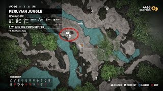 Peruvian Jungle Treasure Chest amp Document Location  Shadow of the Tomb Raider [upl. by Vi]