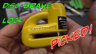 1453 Kryptonite Keeper 5S2 Disc Brake Lock [upl. by Luben]