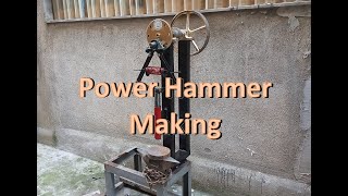 Homemade power hammer [upl. by Anileh505]