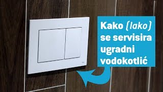 Kako se servisira ugradni vodokotlić [upl. by Ailec]