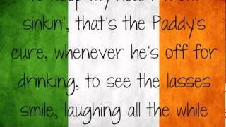 The Dubliners  Rocky Road To Dublin HQHD Lyrics [upl. by Llennaj144]