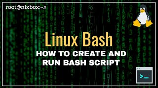 How to Create and Run a Bash Script in Linux [upl. by Ashti]