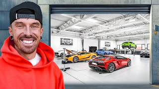 I BUILT MY DREAM SUPERCAR WORKSHOP [upl. by Shirl959]