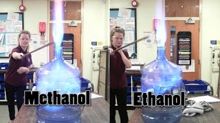 Whoosh Bottle  Methanol Vs Ethanol [upl. by Flodur]