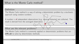 MC simulations 11 What is Monte Carlo [upl. by Bondon]