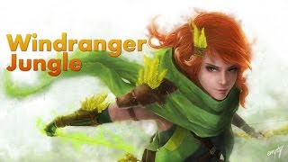 Windranger Jungle  Level 5 in 4 mins [upl. by Manuela]