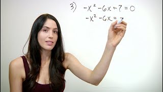 How to Solve By Completing the Square NancyPi [upl. by Thurstan]