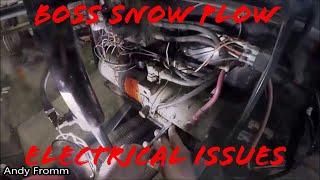 Boss Snow Plow Electrical Issues [upl. by Aivatnahs]