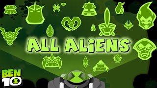 Ben10 List of ALL aliens [upl. by Haissem]