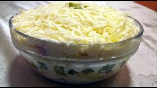 mimoza salata recept za svecane prilike [upl. by Borchert]