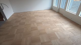 How to install parquet squares [upl. by Ecadnac]