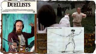 Realistic Smallsword Duels in a Movie  The Duellists 1977 [upl. by Lubet]