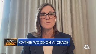 Cathie Wood on AI amp a new quotgrowthquot revolution [upl. by Esserac295]