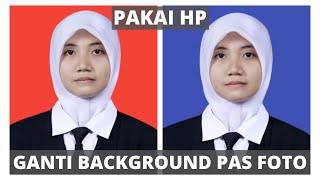 CARA MENGGANTI BACKGROUND PAS FOTO DI ANDROID TANPA APLIKASI [upl. by Daph]