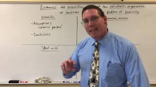 Introduction to Economics Part 1  Professor Ryan [upl. by Eissalc398]