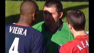 Patrick Vieira vs Roy Keane  200203 FA Cup  All touches [upl. by Vyner72]