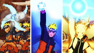 Evolution of Narutos RasenShuriken 20142020 [upl. by Hanah]