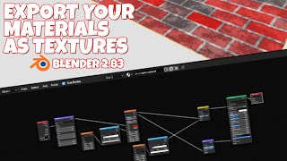 How to Turn Procedural Materials into Texture Maps in 283 [upl. by Berners89]