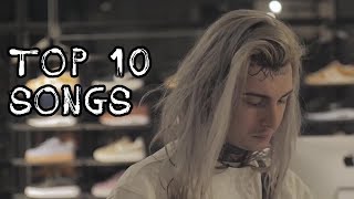 TOP 10 GHOSTEMANE SONGS [upl. by Littell883]