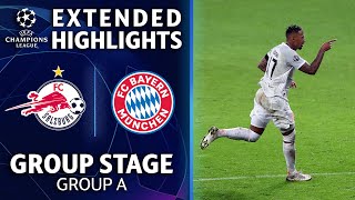 Salzburg vsBayern Munich Extended Highlights  UCL on CBS Sports [upl. by Leimaj]